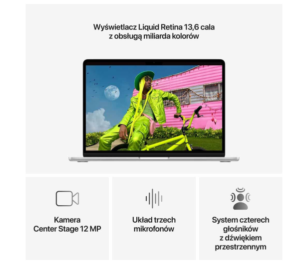 Apple MacBook Air M5/16GB/512/Mac OS Srebrny 10R GPU - 1505872 - zdjęcie 6